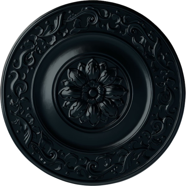 Ekena Millwork Milan Ceiling Medallion, Hand-Painted Night Shade, 47 5/8"OD x 2 3/4"P CM47MINSF - main